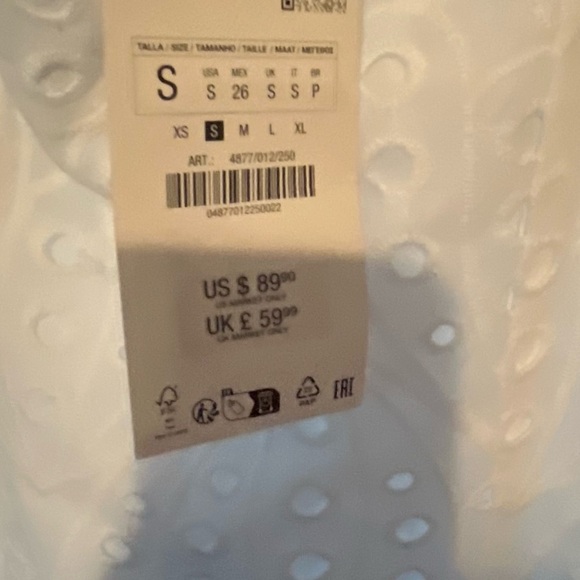 New year sale NWT ZARA Vacation EMBROIDERED ASYMMETRIC
DRESS S
🚨PRICE FIRM - Picture 10 of 16